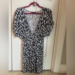 Tart Black and White Dress